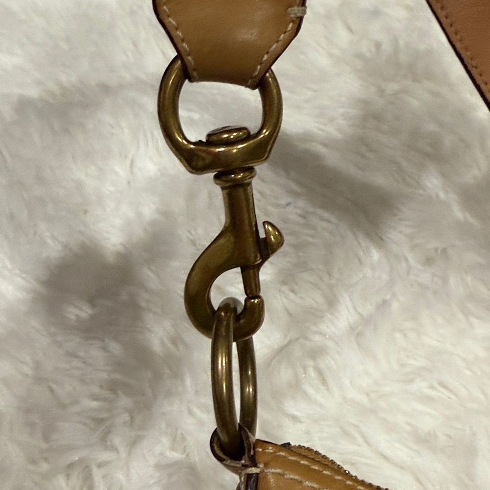 Coach Tan and Brown Crossbody Bag - Picture 5 of 13